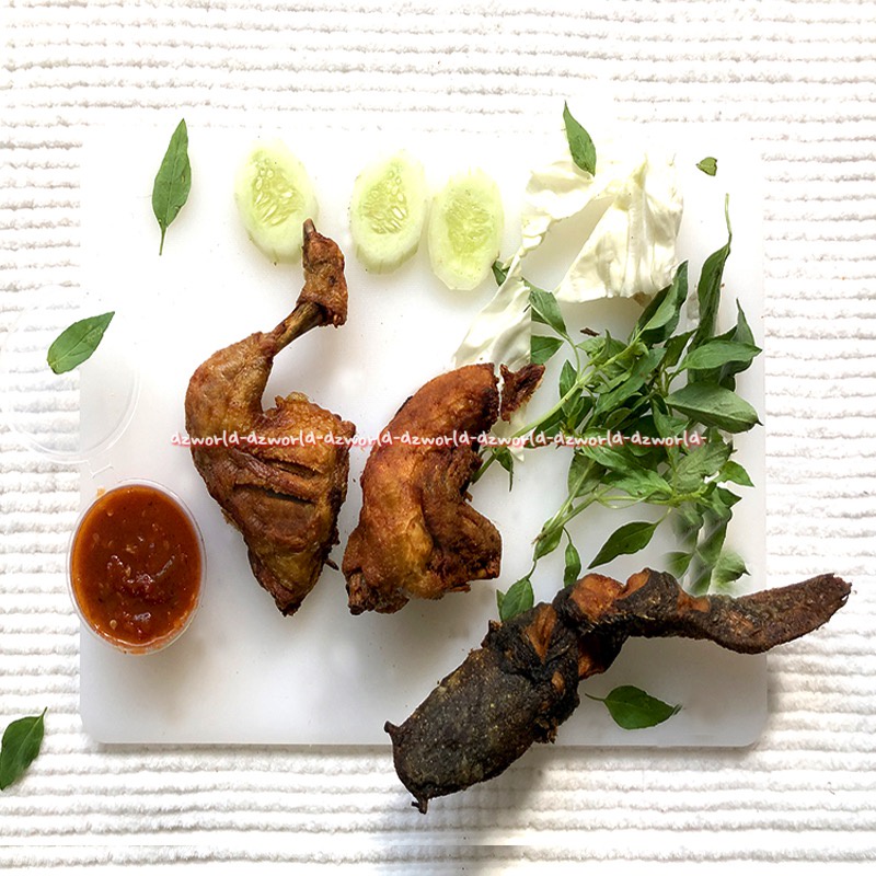 Paket Pecel Ayam Lele Pecek Lele Ayam Goreng Sambel Maknyus Dengan Sayur Lalapan Lalap Tahu Tempe Siap Makan Dz Kuliner