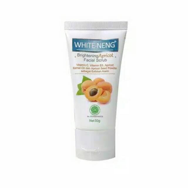 Whiteneng Brightening Apricot Facial Scrub 50 gr