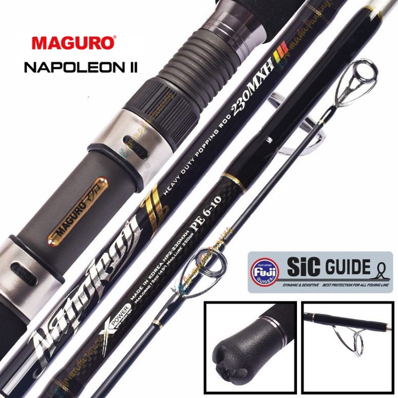 Joran Pancing POPPING Maguro NAPOLEON II 230MXH I PE 6-10 I Popping