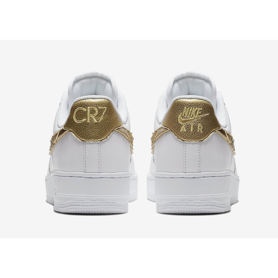 nike air force 1 gold cr7