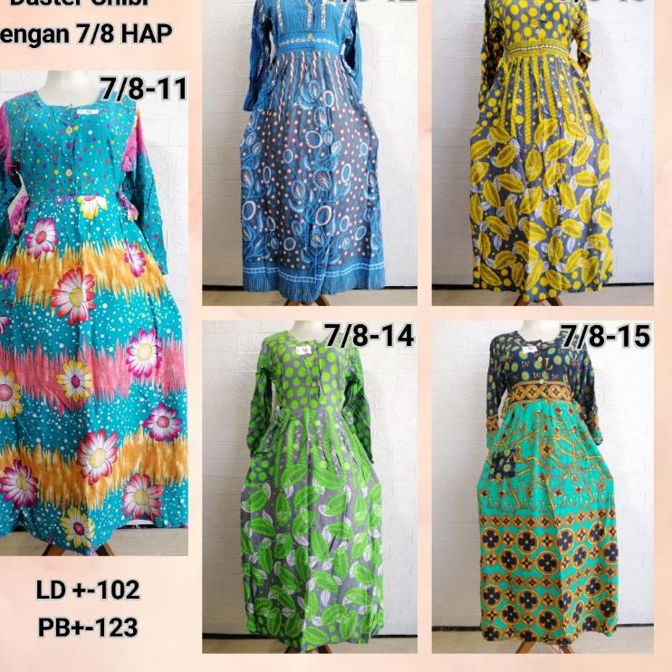 [BLP.25Au22ᴹ] Daster Chibi 7/8 HAP Rijek Sablon Minor LD 100 - 102 Adem Busui (Harap Dibaca Sebelum 