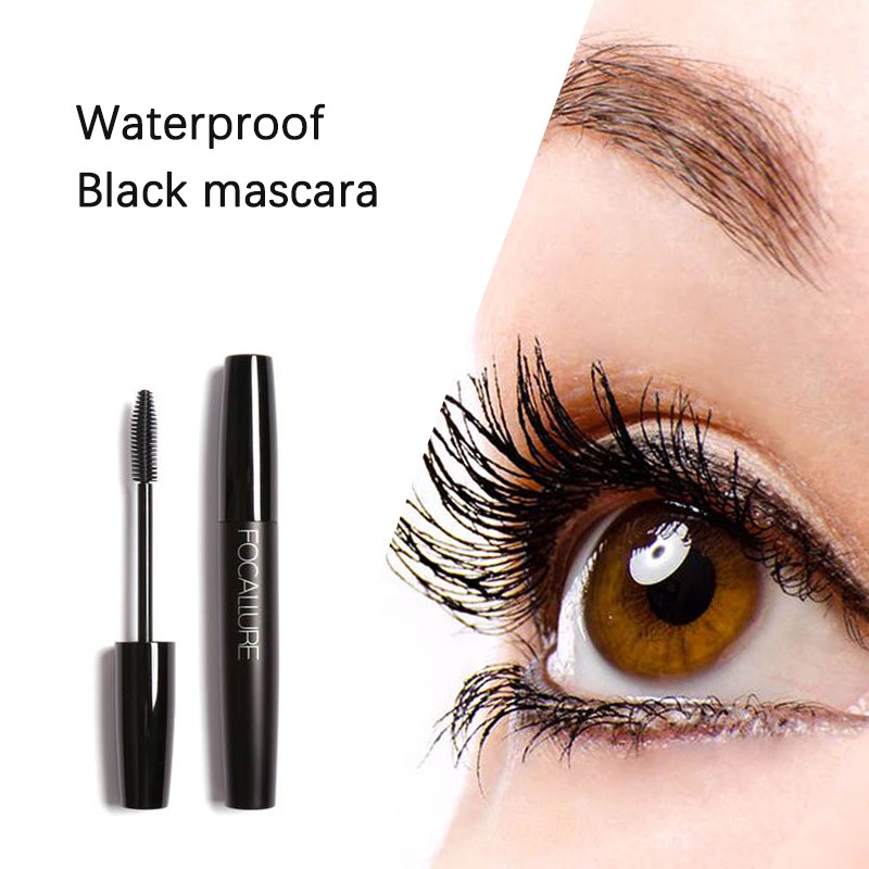 FOCALLURE Volumezing Mascara Waterproof Kosmetik Mata Black Maskara keep all day