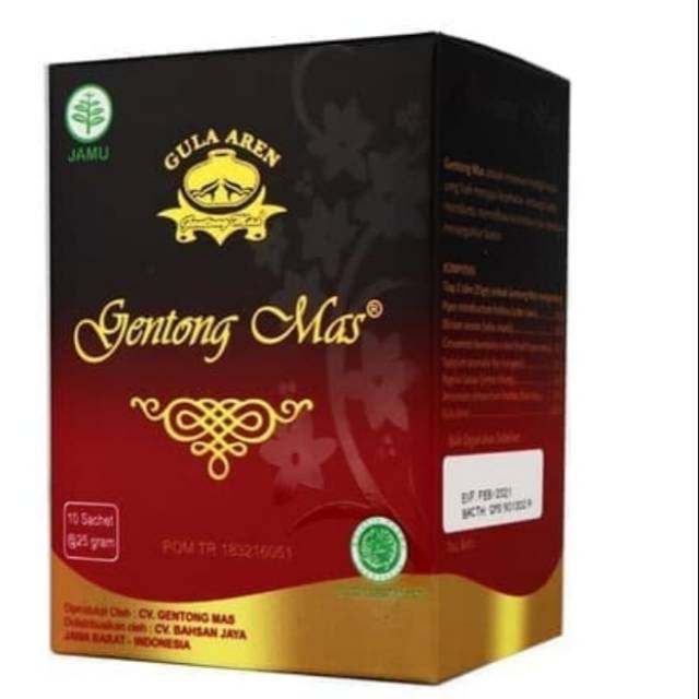 

GENTONG MAS MINUMAN HERBAL ALAMI PLUS GULA AREN