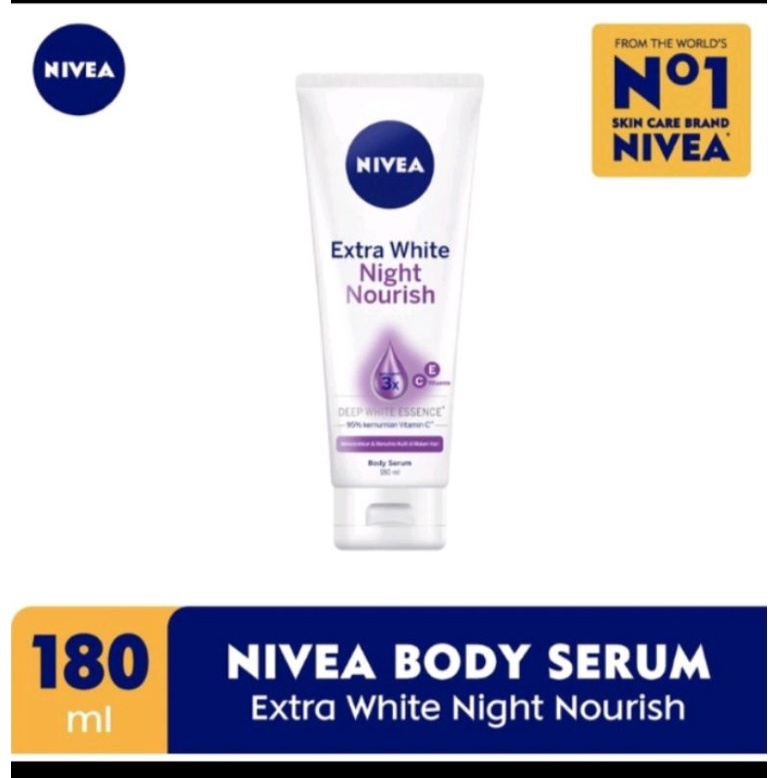 Nivea body serum night nourish