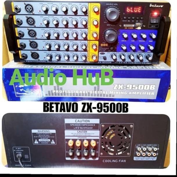 Spesial AMPLIFIER KARAOKE BETAVO ZX 9500B DIGITAL BETAVO ZX 9500