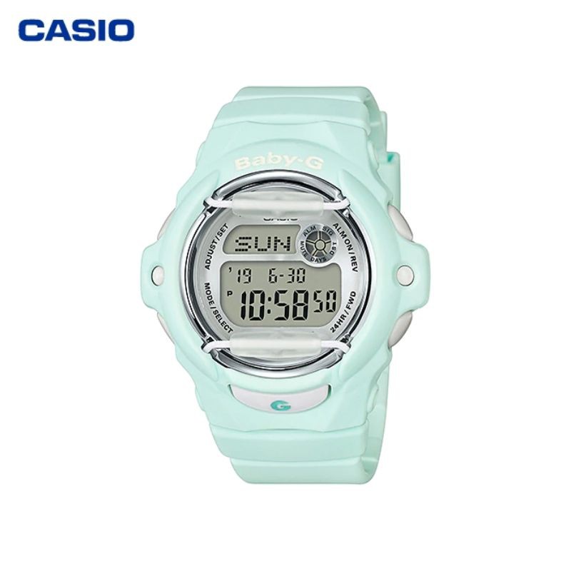 JAM TANGAN WANITA CASIO BABY-G BG-169R-3 ORIGINAL - BABYG BG169R HIJAU
