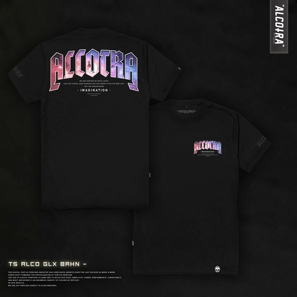 TS ALCO GLX BAHN // T-SHIRT ALCOTRA GALAXI FONT