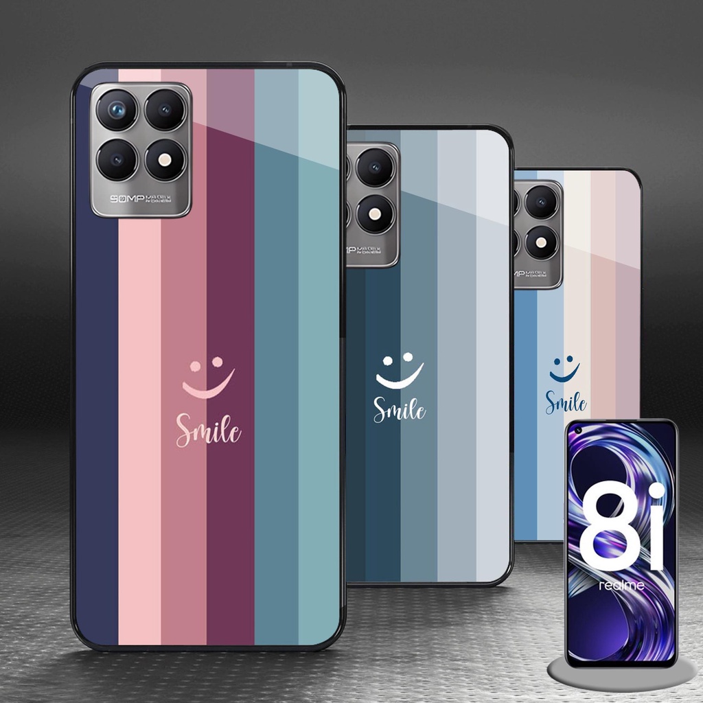 Softcase Kaca Realme 8i - Casing Hp Realme 8i  - Case Hp Realme 8i - Softcase Realme 8i [H52]