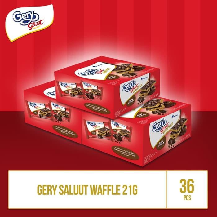 

ONSALE Gery Waffle Salut Coklat -21g 3 Showbox By Garudafood DS OPEN