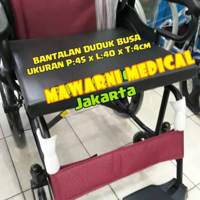 Busa kursi roda bantal kursi roda dudukan kursi roda