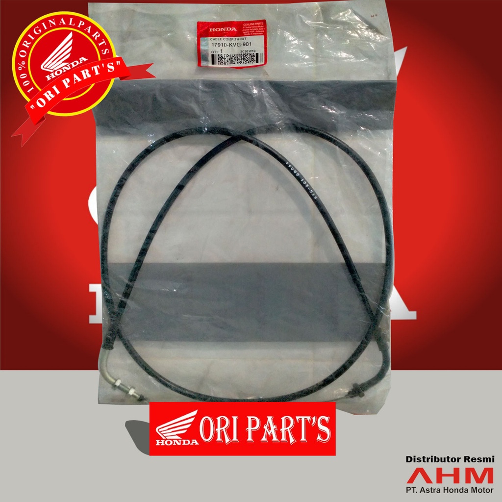 kabel tali gas beat karburator// 17910kvg901