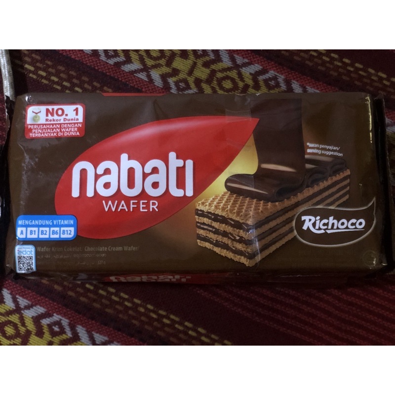 

NABATI WAFER RICHOCO COKLAT 127g