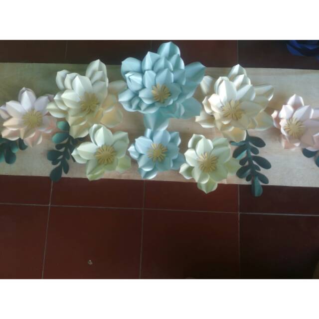 

Ready set paperflower murah warna by request