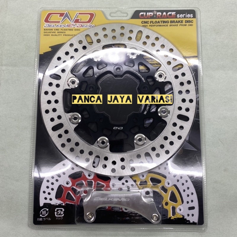 Piringan Cakram Delkevic 260mm Beat/Fi/Scoopy/Vario 125/Vario 150/Vario 160/Vario 150 New 2018-2022/Beat Street/Genio/Beat Karbu/Scoopy New/Beat Deluxe/Beat New 2020-2022/Beat Pop/Genio/Mio/Xeon/Mio Soul/Jupiter Mx Bahan Cnc Floating