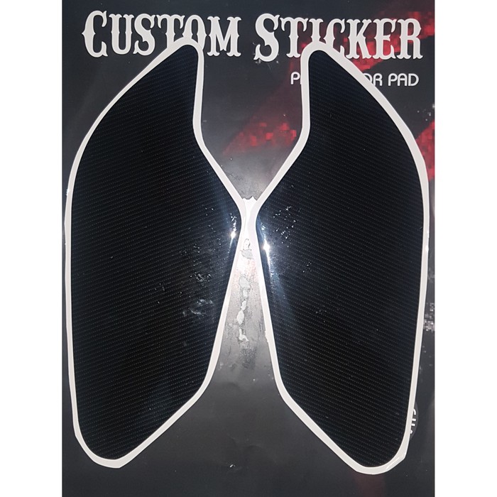 Side pad tank grip honda old cbr 250 R thailand CBU carbon