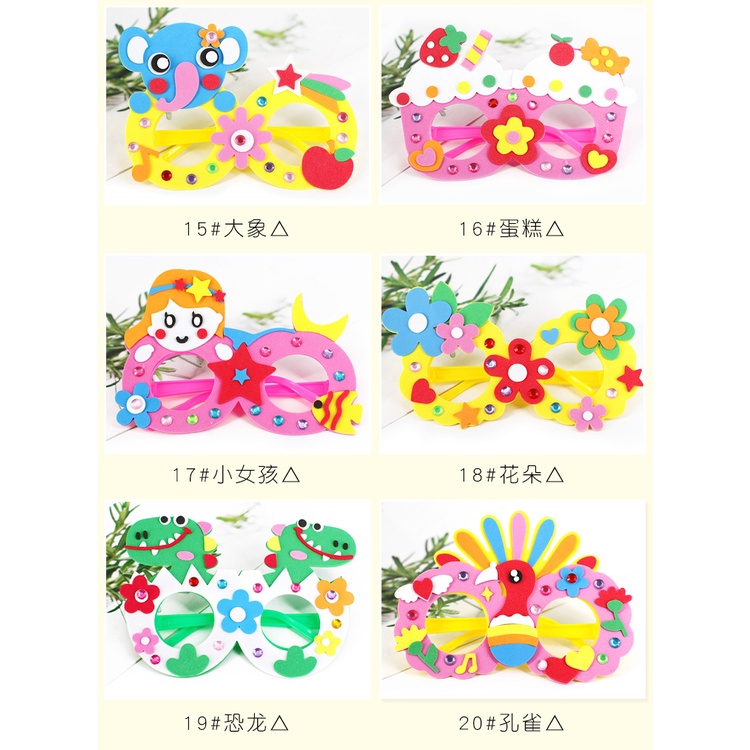 DIY KACAMATA/ Kerajinan tangan prakarya mentessori pada anak Art &amp; Craf