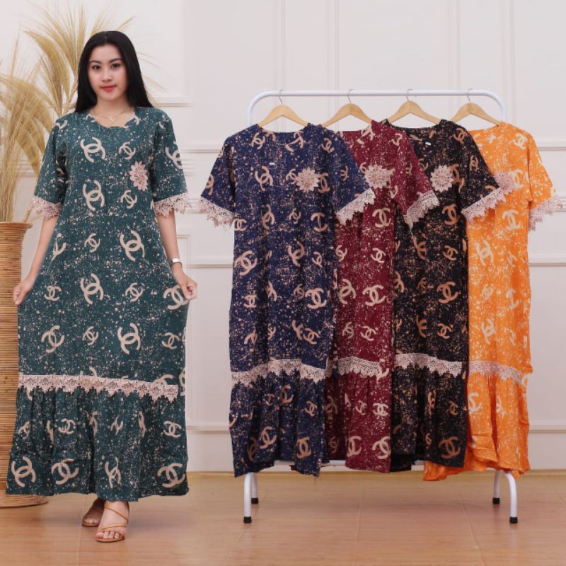 Daster renda polos/Daster renda motif