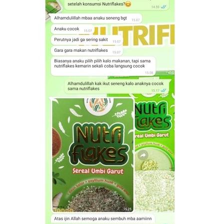 

[KODE PRODUK H5644] Cereal Nutriflakes - Original Sereal Umbi Garut Solusi Atasi Asam Lambung Maag K