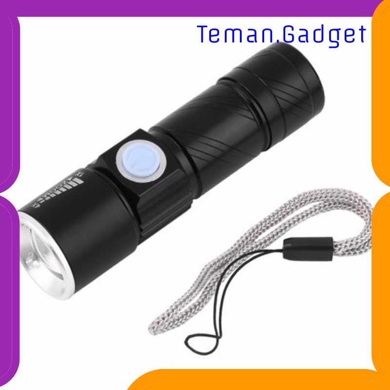 TG-IE191 TaffLED Senter LED Mini USB Rechargeable Q5 LED 2000 Lumens