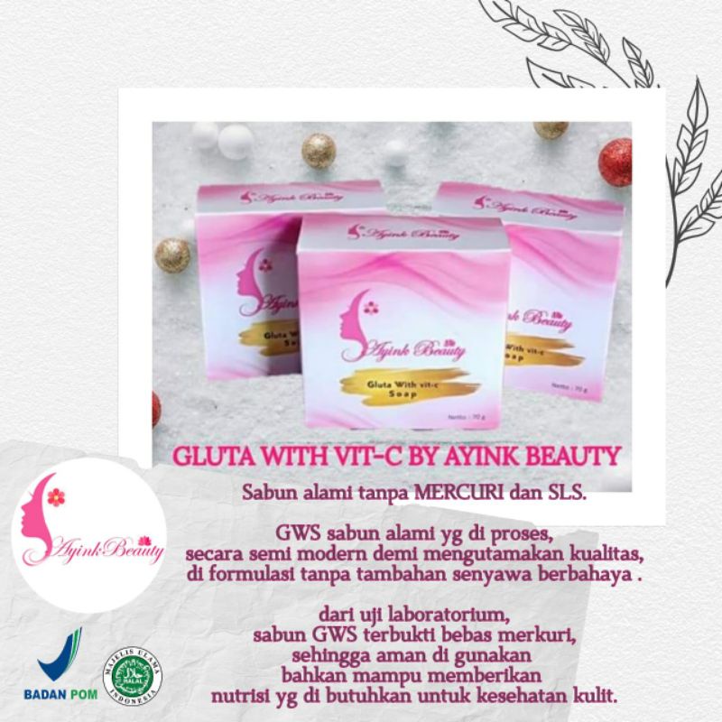 SABUN GWS AYINK BEAUTY||BEAUTY GWS AYINK