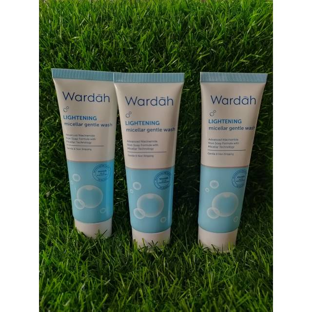 PROMO Wardah Lightening Micellar Gentle Wash 50 ml/Sabun Wajah/Wardah