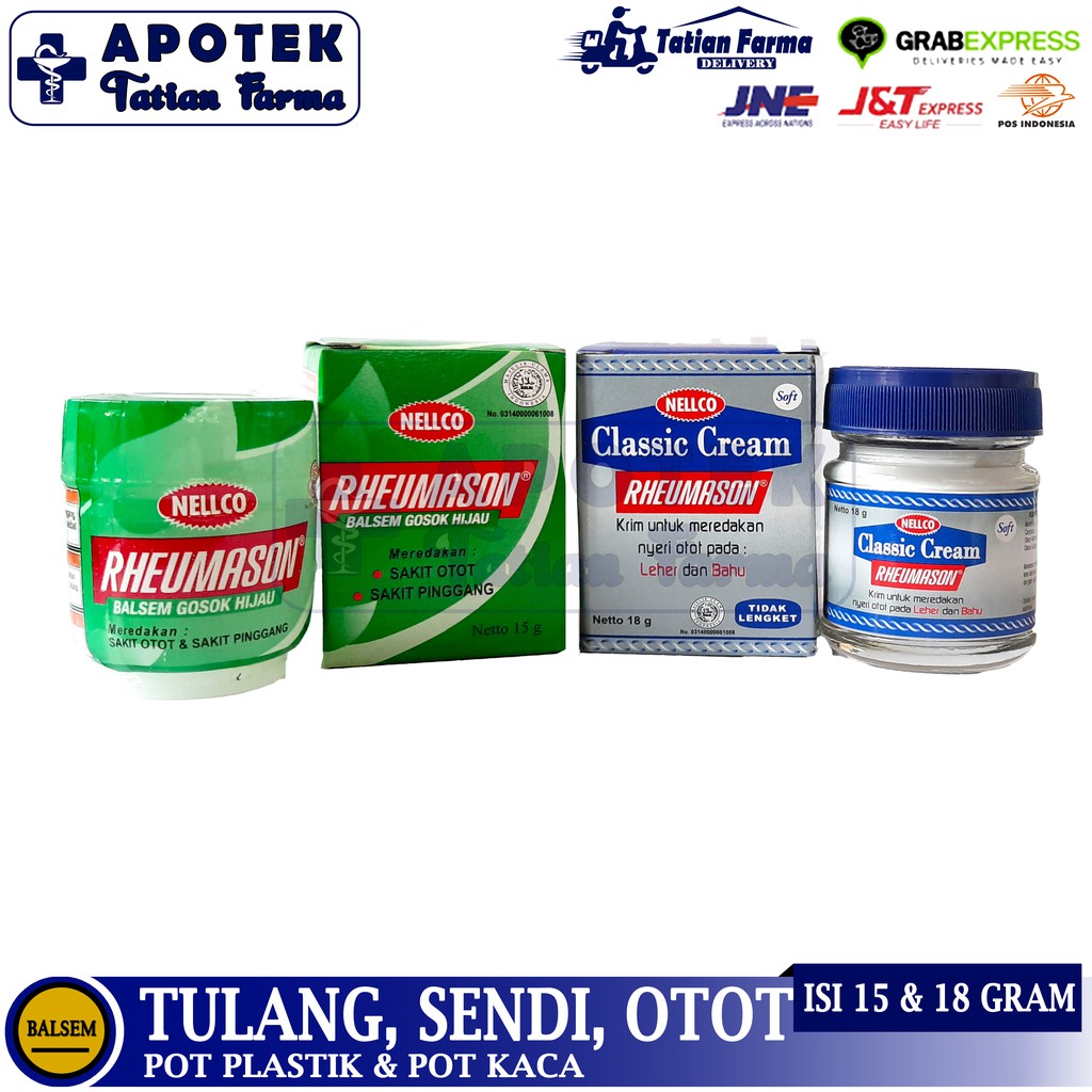RHEUMASON BALSEM GOSOK & CLASSIC CREAM