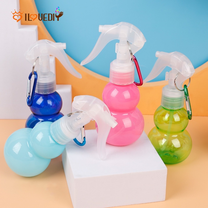 Botol Semprot Kosong Bentuk Labu Mouse Ukuran 100ml Untuk Parfum Dan Alkohol