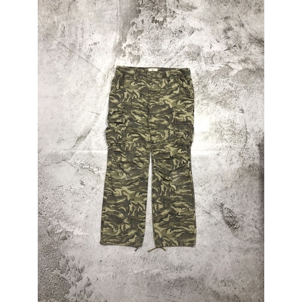 celana second Cargo Camo