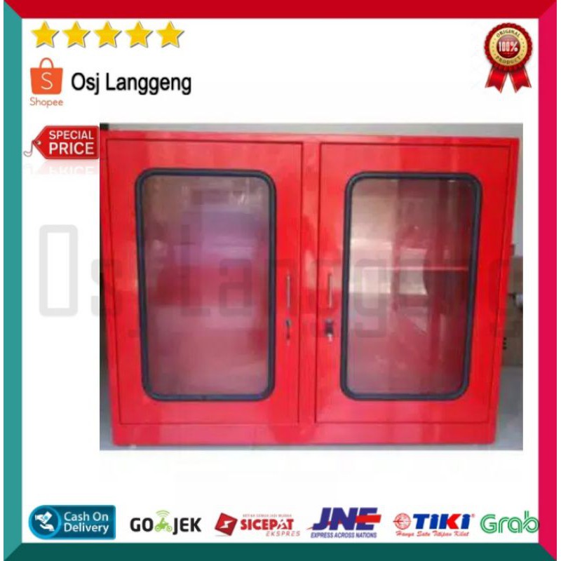 BISA COD |  Lemari APD / Lemari Safety Pemadam / Fire Safety Cabinet