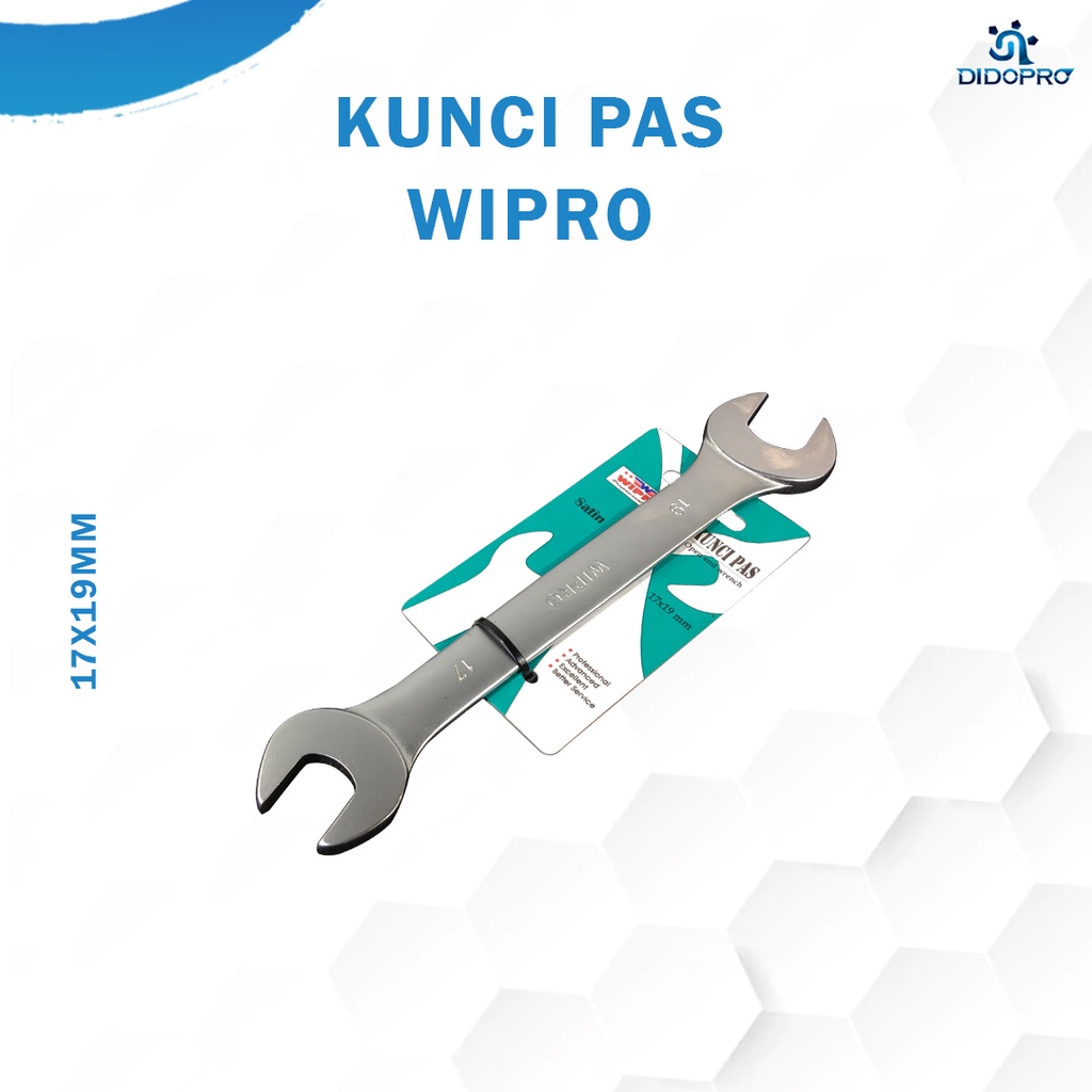 Kunci Pas Wipro 17x19mm