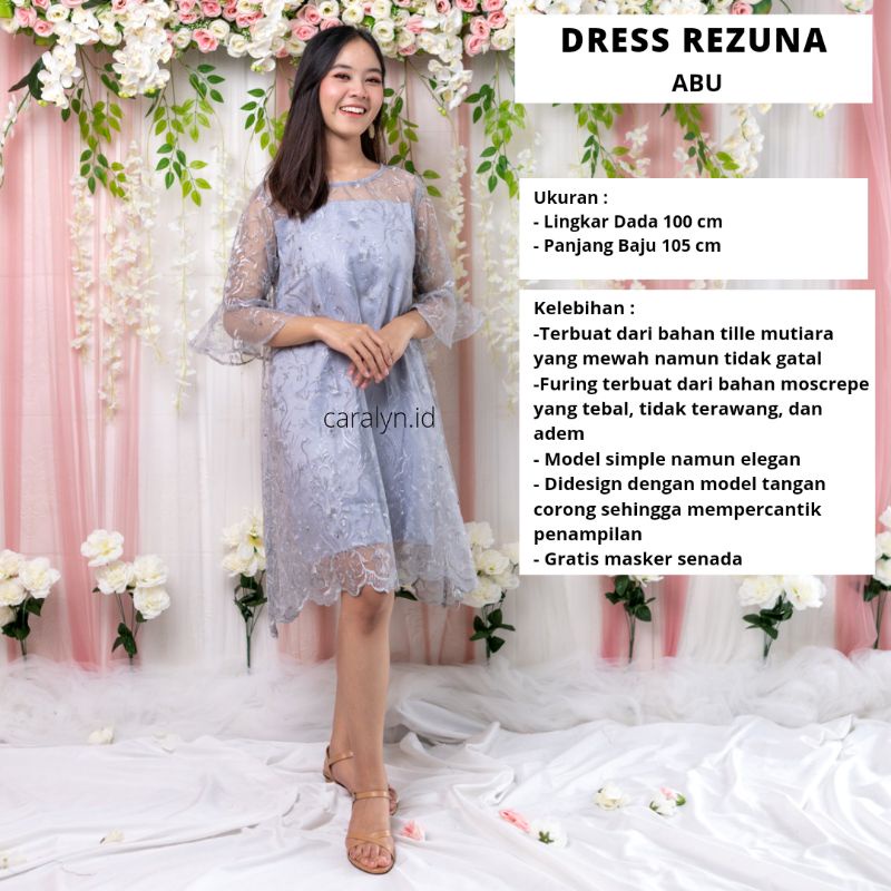 DRESS BRUKAT REZUNA