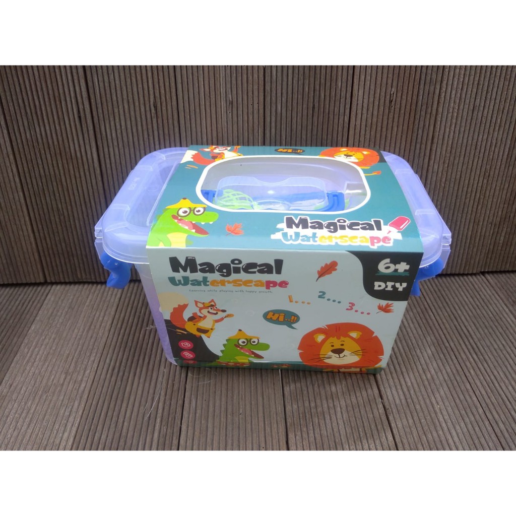 Mainan Anak Magical Waterscape DIY Edukasi Jelly Kreatif Warna