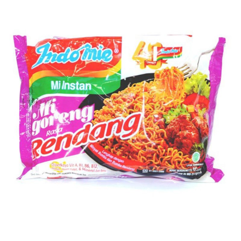 

indomie goreng rendang