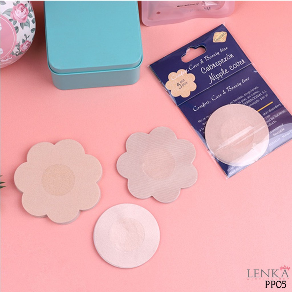 [READY STOK] BRA PAD PELINDUNG PUTING PAYUDARA NIPPLE COVER 10PCS PP05