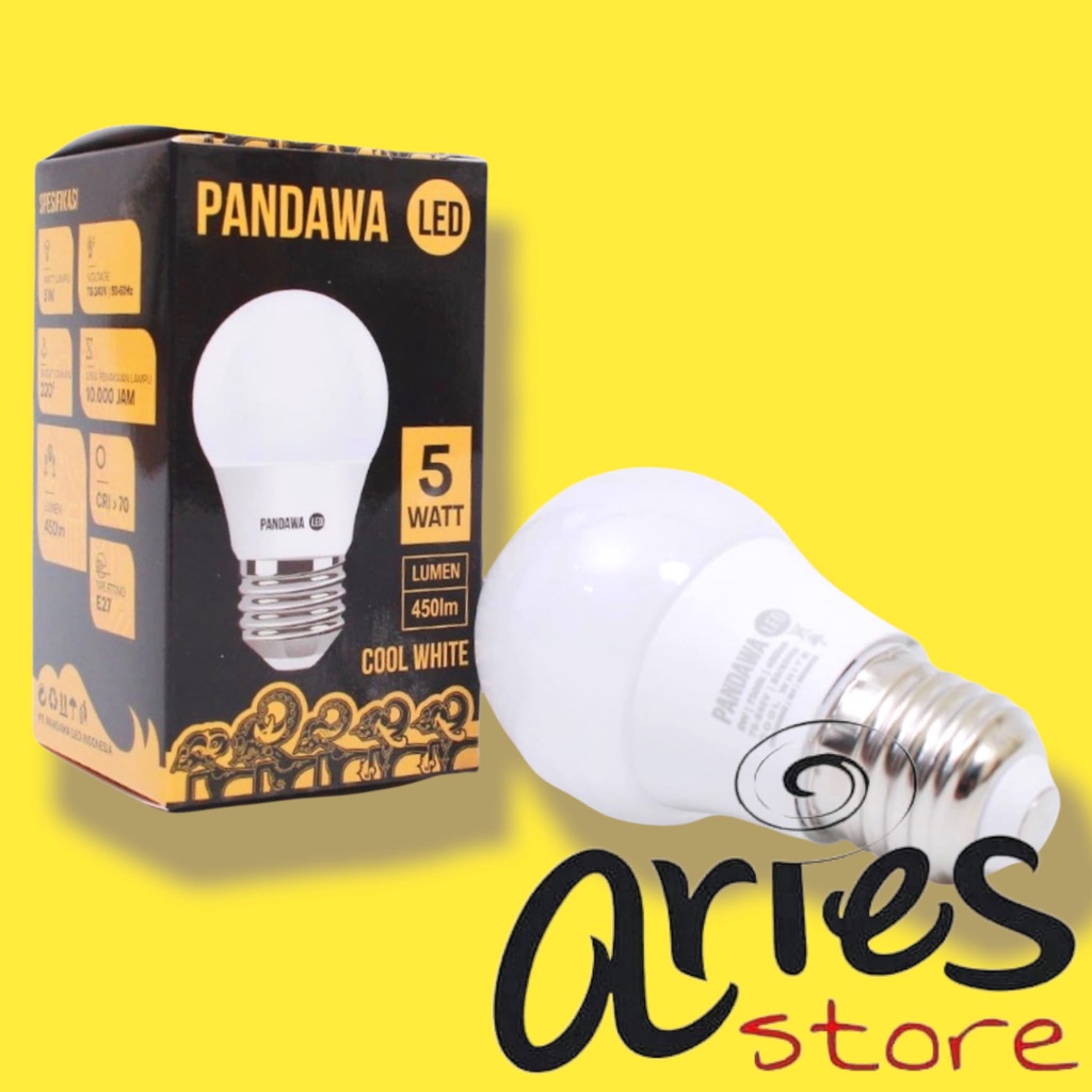 LAMPU LED 5W PANDAWA BERGARANSI