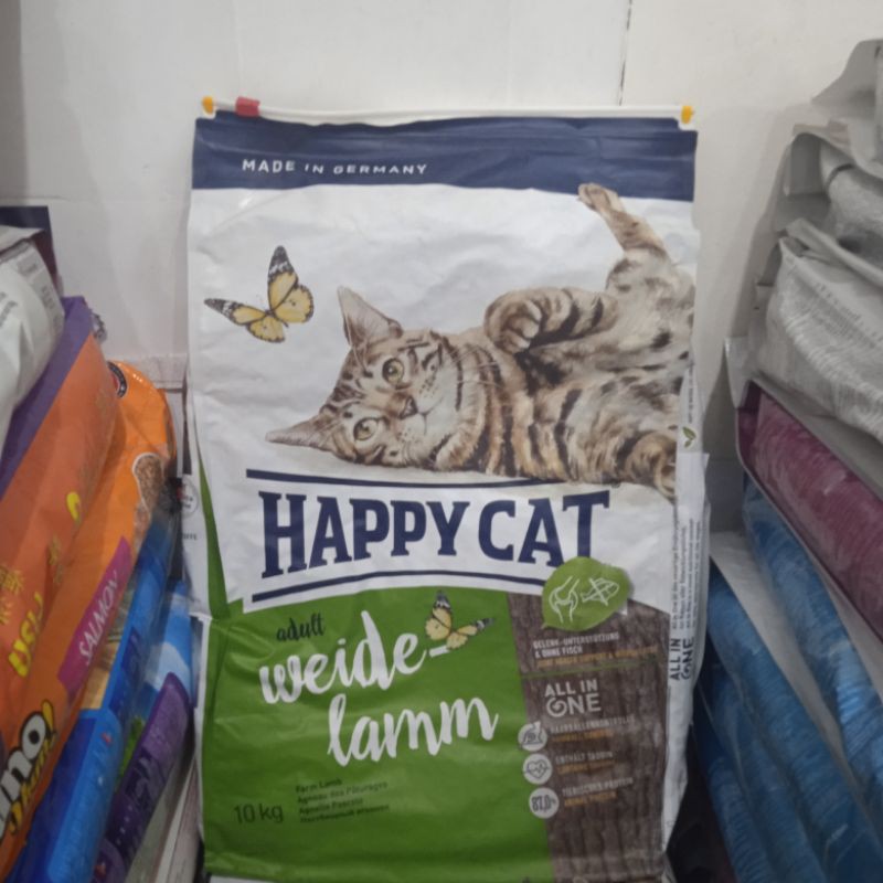 Ekspedisi Happy Cat Adult Lamb~ Makanan Kucing dewasa Happy Cat