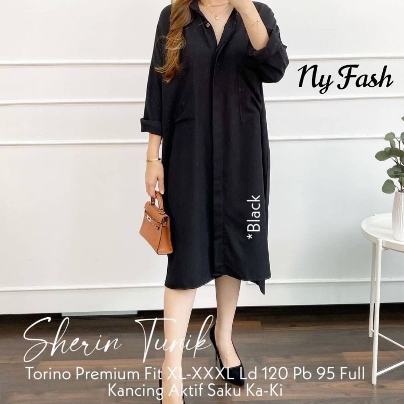 Tunik Jumbo Sherin Ld 120cm Busui