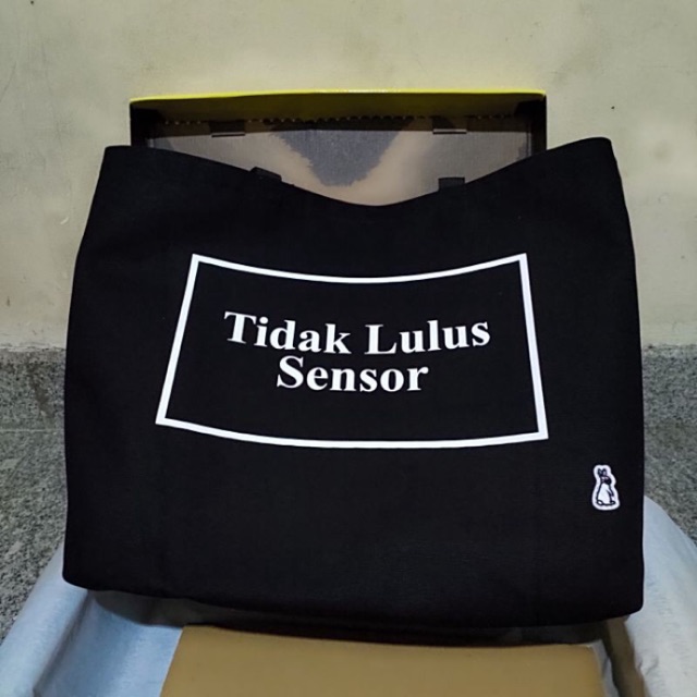 Totebag Compass Fxxking rabbits Sensor Totebag