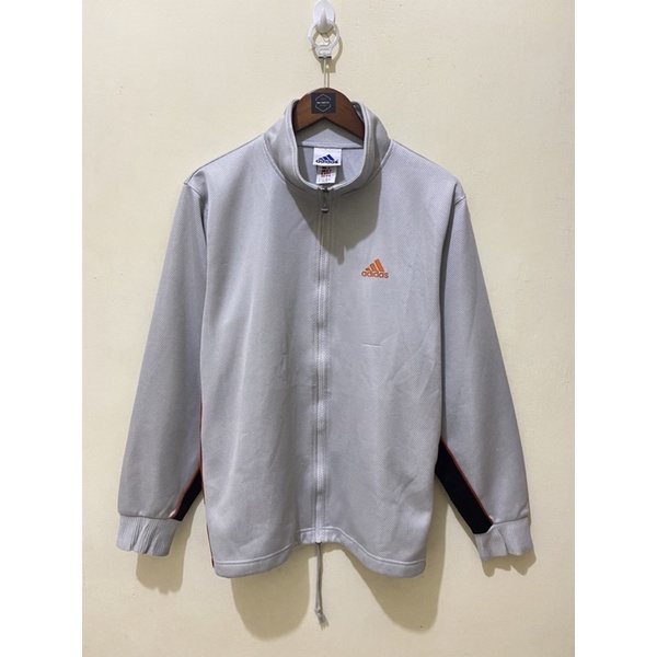 Thrift Grey Orange Jacket Tracktop ADIDAS