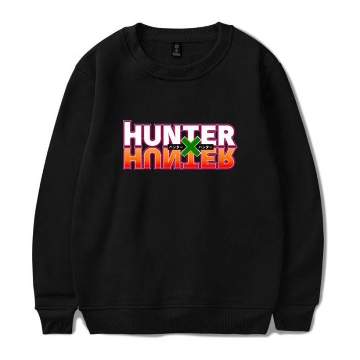 Sweater Basic Anime HXH Crewneck HUNTER x HUNTER MIROR Pria Wanita Bahan Fleece Ukuran S M L XL XXL XXXL