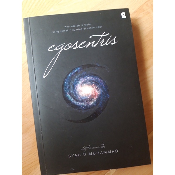 preloved buku egosentris syahid muhammad