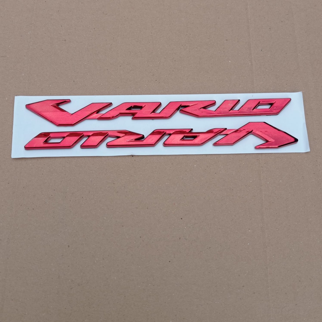 EMBLEM VARIO  SEPASANG EMBLEM MOTOR VARIO HIGH QUALITY