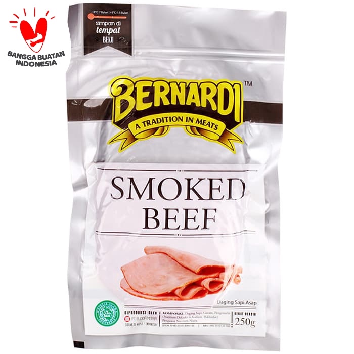 

BERNARDI SMOKED BEEF BULAT 250G