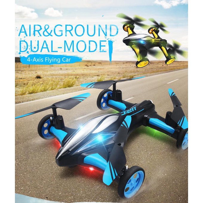 Mobil Terbang JJRC H23 H23H Flying Car RC Drone Quadcopter With Camera