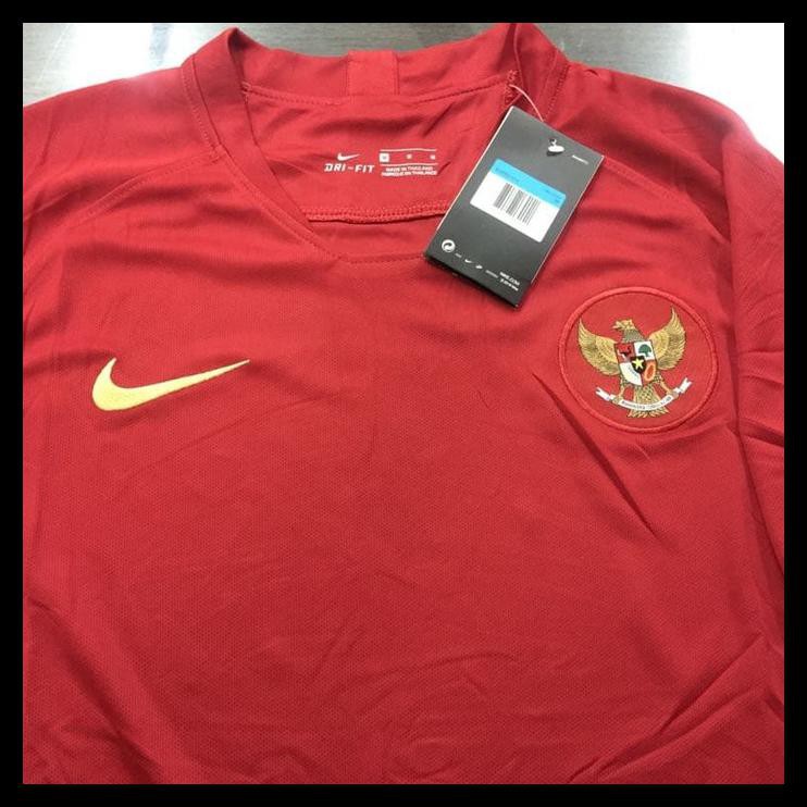 ORI JERSEY BAJU BOLA TIMNAS INDONESIA HOME 2018 GRADE ORI MURAH