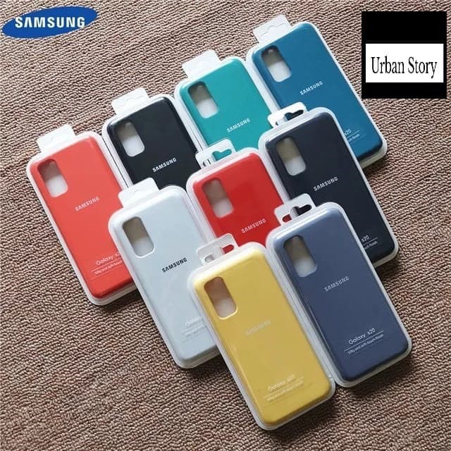 Official Silicone Case Logo Samsung S20 Plus / S20 Ultra Soft Case