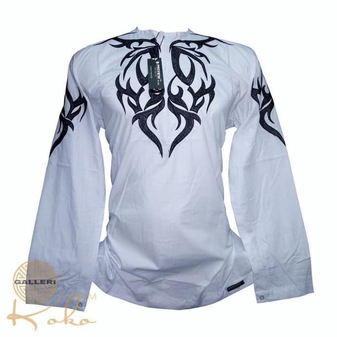 Baju Koko Preview Infinite By Itang Yunasz - Putih, S