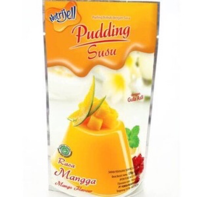 

NUTRIJELL PUDDING SUSU MANGGA 170gr