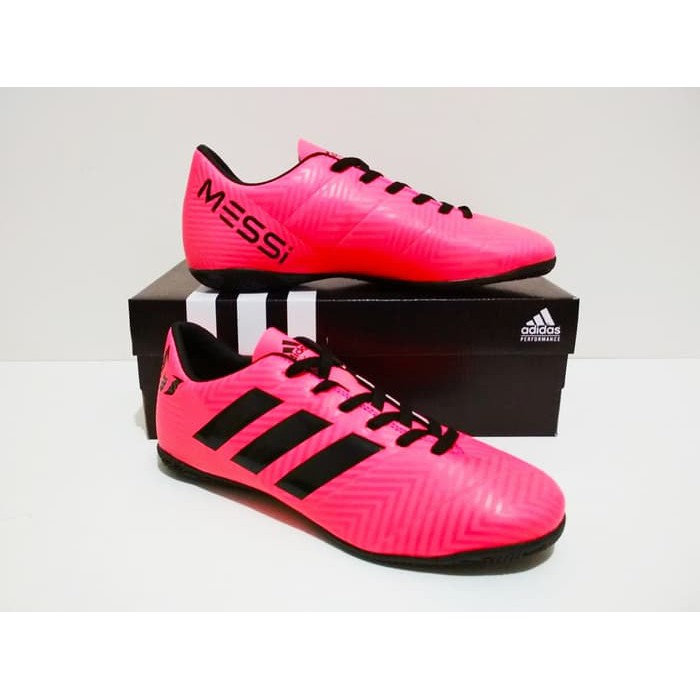 Olahraga SEPATU FUTSAL Adidas NEMEZIZ IC New Grade Ori (Pink Black)