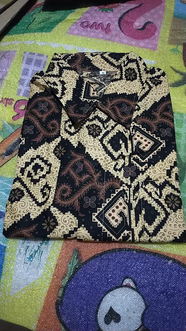 Kemeja Batik Lengan Pendek-kemeja Pria-kemeja Katun, Bisa Cod